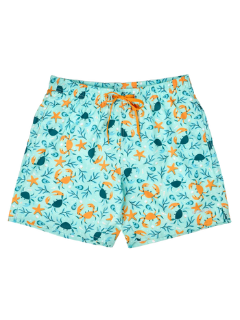 Bermudas alegres para hombre Cangrejo de mar