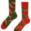 Calcetines alegres Pimientos picantes