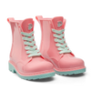 Botas de agua infantiles alegres Rosa flamenco