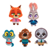 Pack De Peluches Zootrópolis (5 figuras de 8 cm)