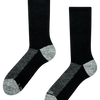 Calcetines de alpaca Negro y gris