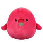 Squishmallows Fuzzamallows Cookie el Flamenco Rosa, 30 cm