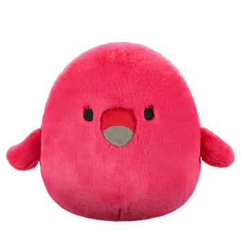 Squishmallows Fuzzamallows Cookie el Flamenco Rosa, 30 cm