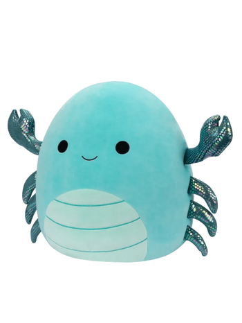 Squishmallows Carpio el Escorpión Verde Turquesa, 40 cm