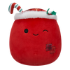 Squishmallows Carrie, El Saco De Regalos Con Parche Y Guiño, 20 cm