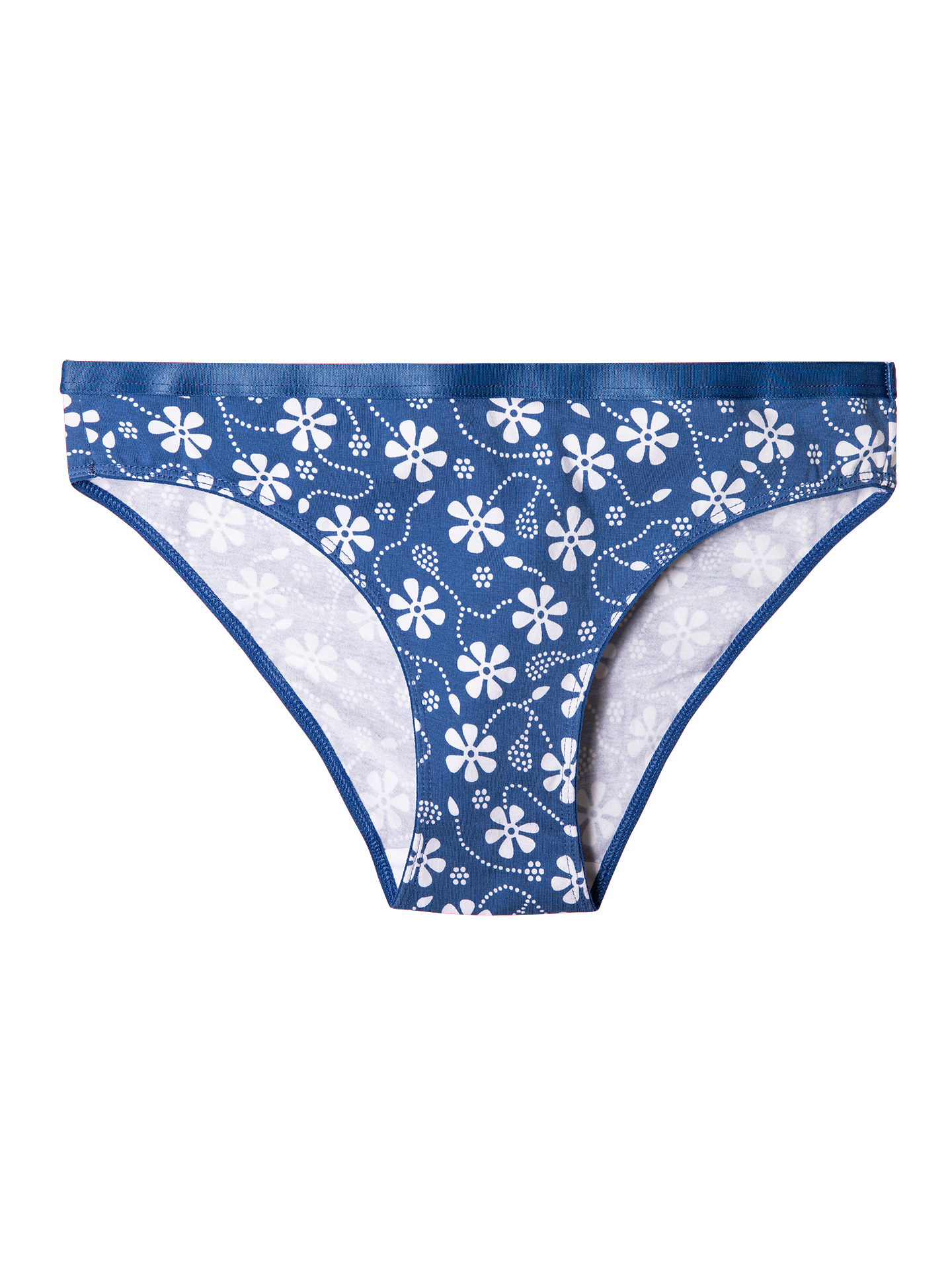 Bragas alegres para mujer Estampado azul