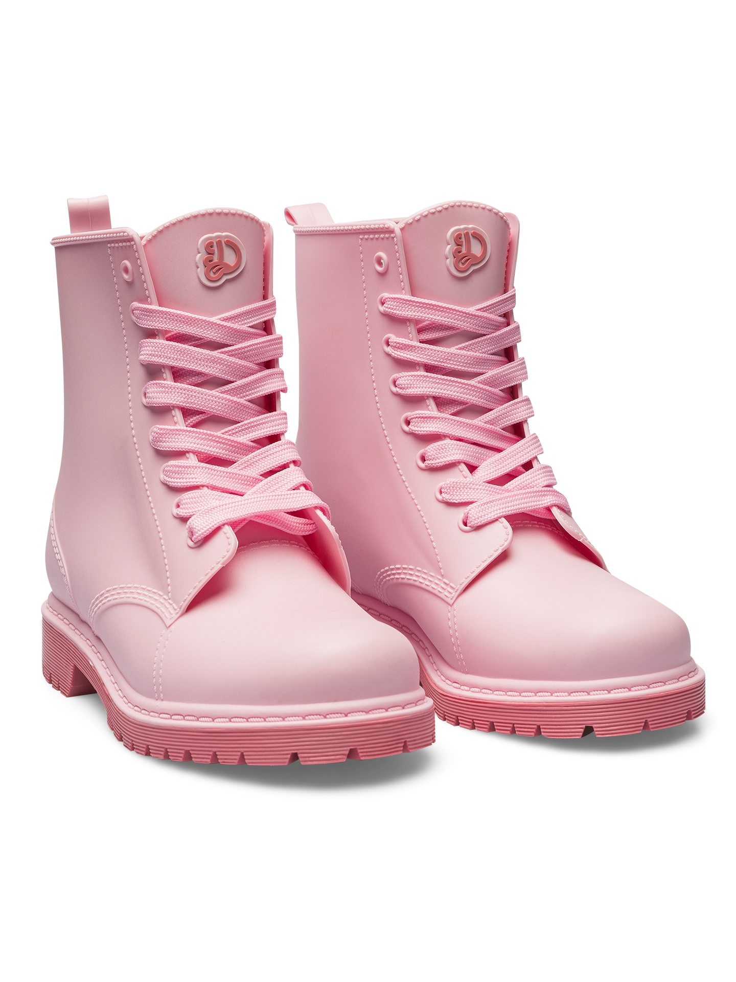 Botas de agua para mujer Rosa pastel