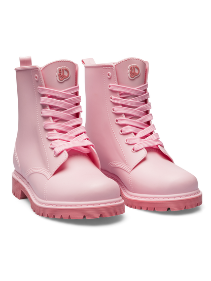 Botas de agua para mujer Rosa pastel