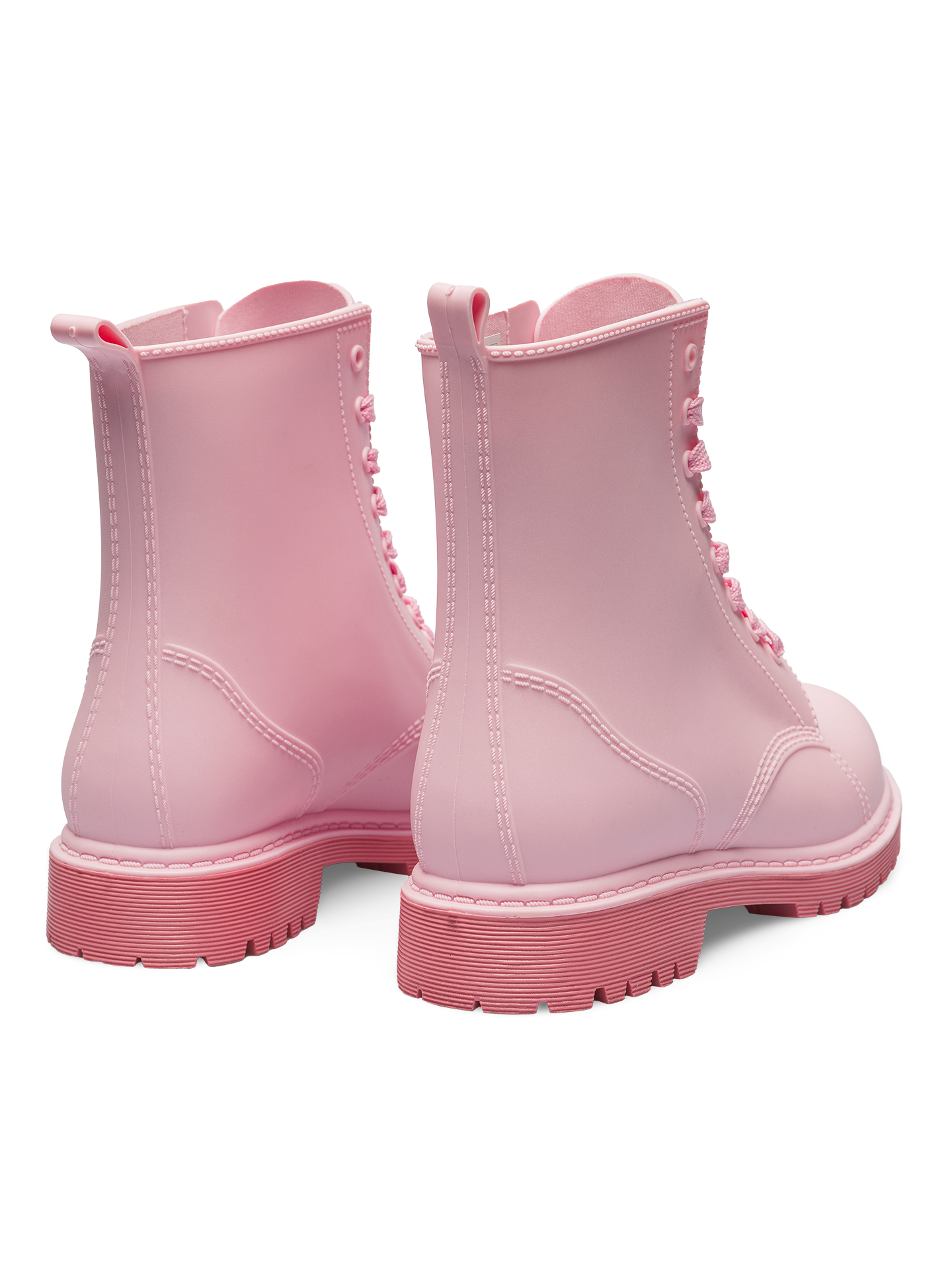 Botas de agua para mujer Rosa pastel