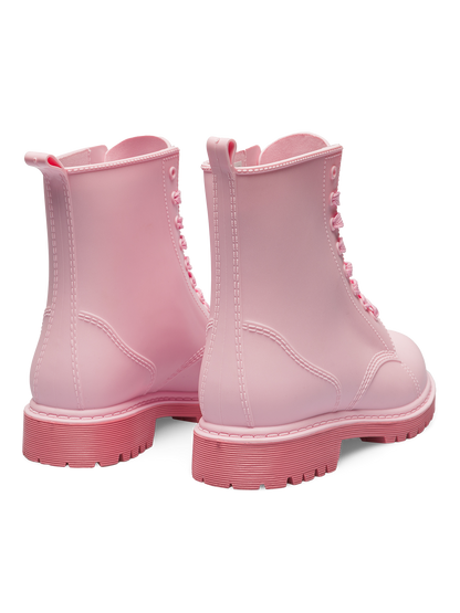 Botas de agua para mujer Rosa pastel