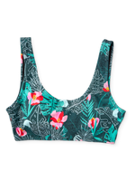 Top alegre de bikini deportivo Selva tropical