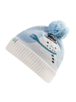 Gorro infantil alegre de punto Momento de nieve