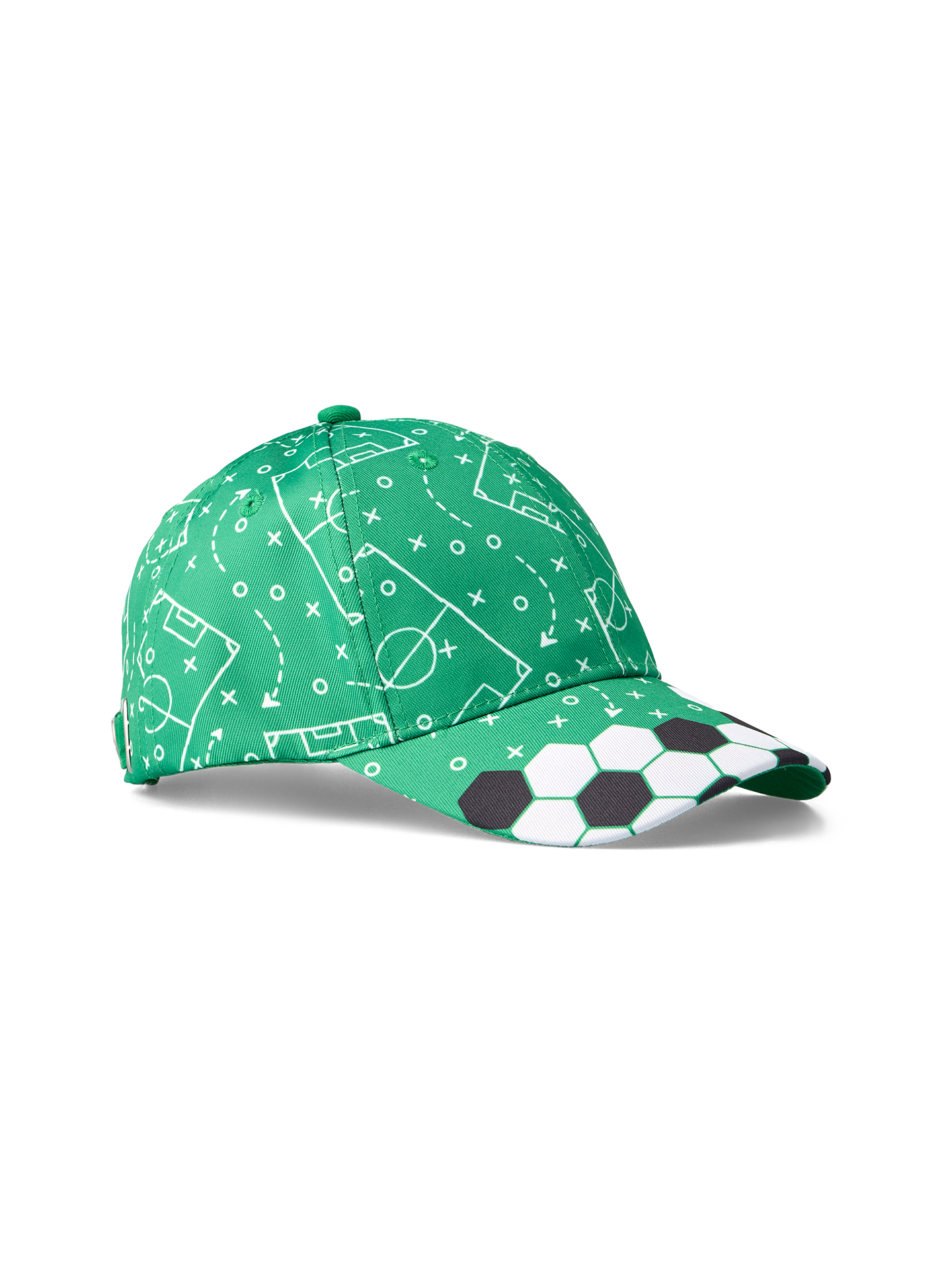 Gorra infantil alegre Campo de fútbol