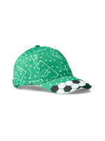 Gorra infantil alegre Campo de fútbol