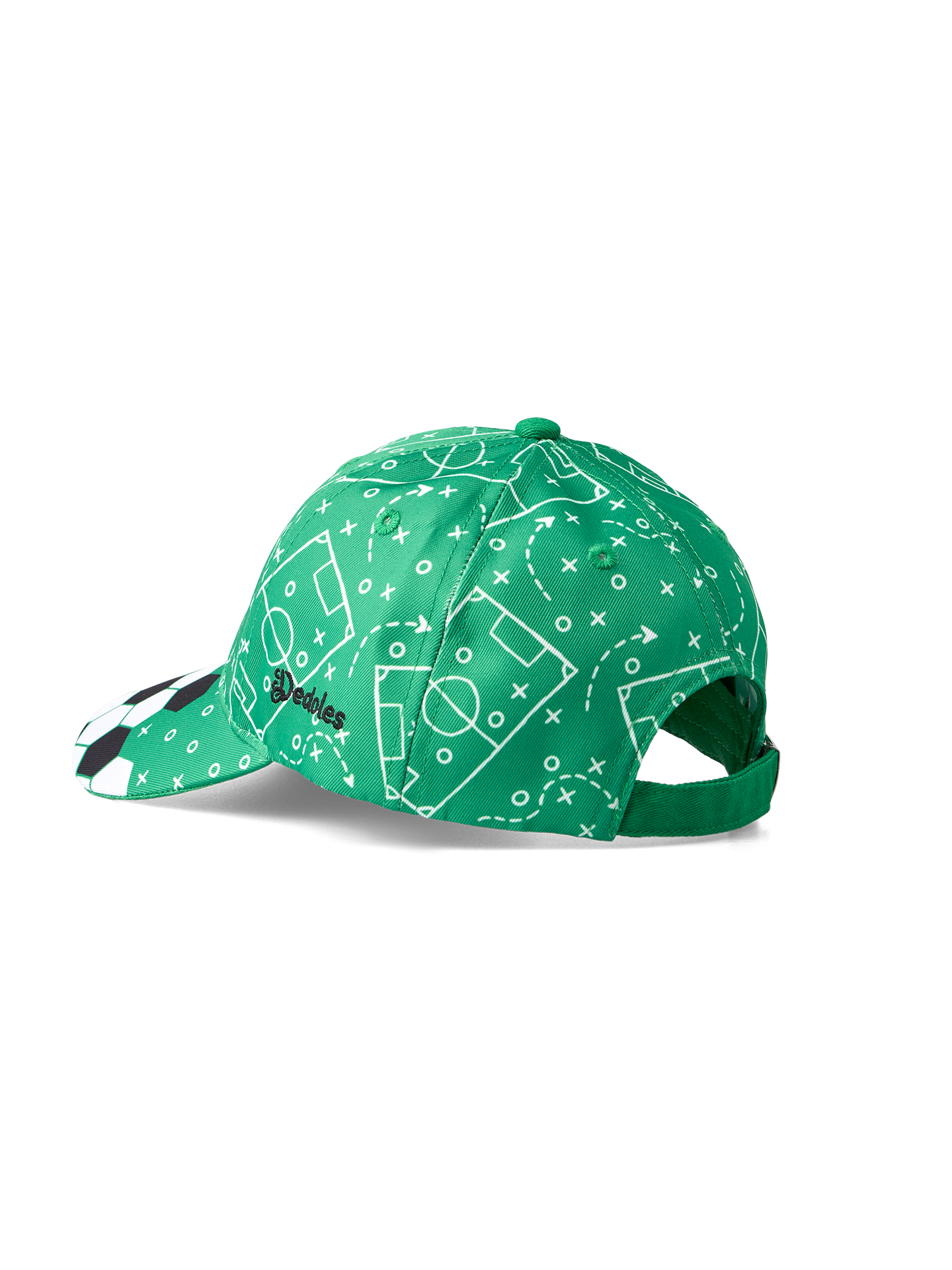 Gorra infantil alegre Campo de fútbol