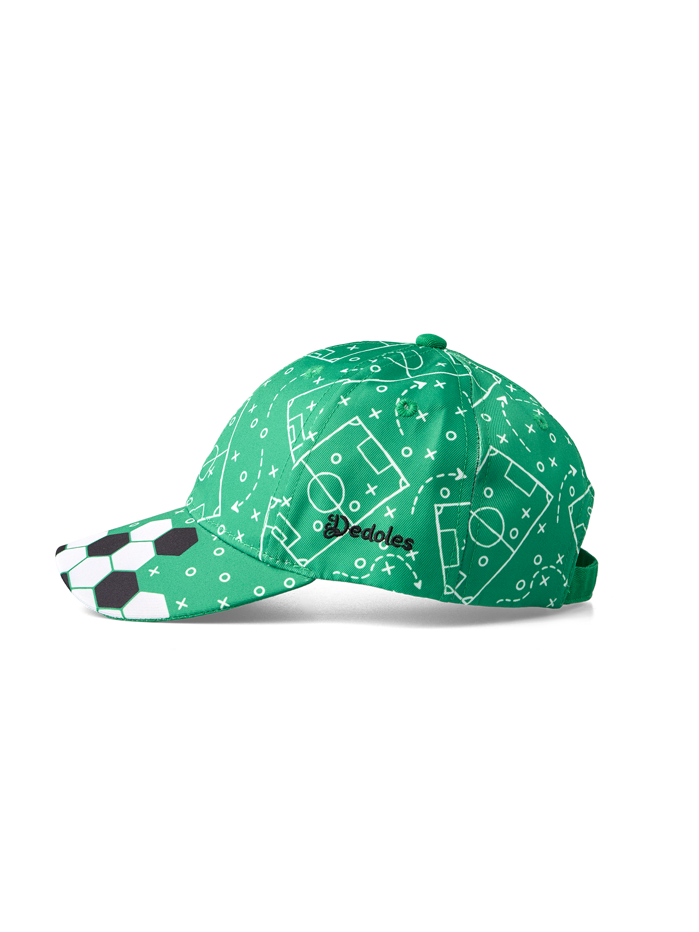 Gorra infantil alegre Campo de fútbol