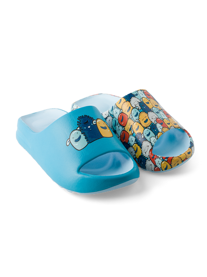 Sandalias infantiles alegres chunky Monstruos divertidos