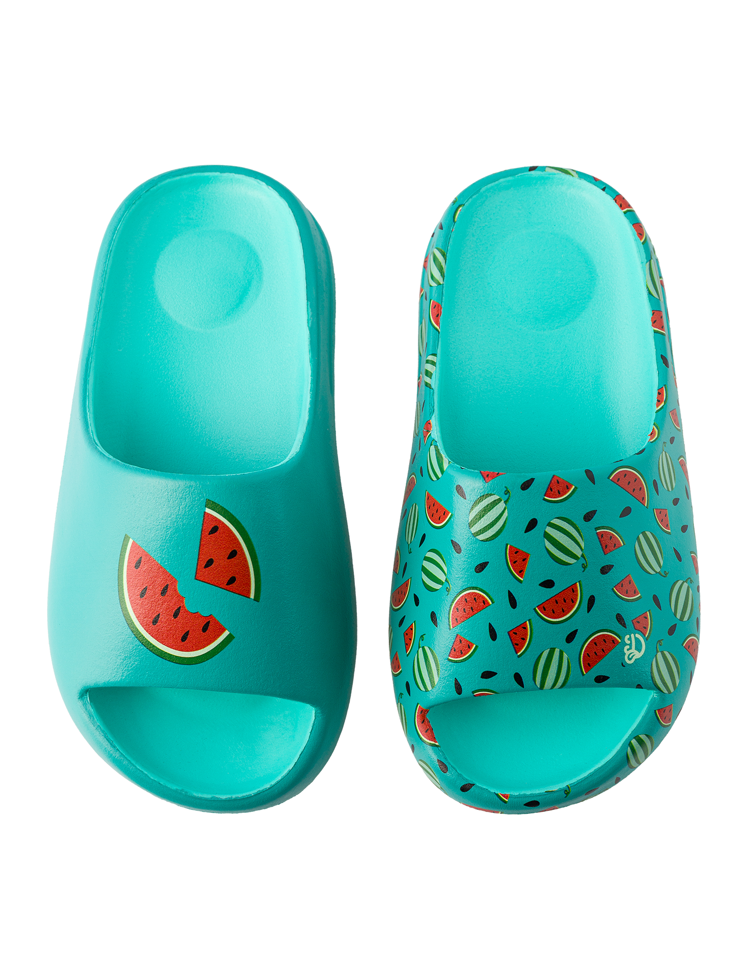 Sandalias infantiles alegres chunky Temporada de sandías