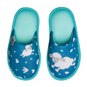 Pantuflas infantiles alegres Ovejas y nubes