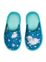 Pantuflas infantiles alegres Ovejas y nubes