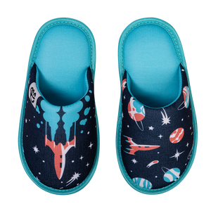 Pantuflas infantiles alegres Planetas