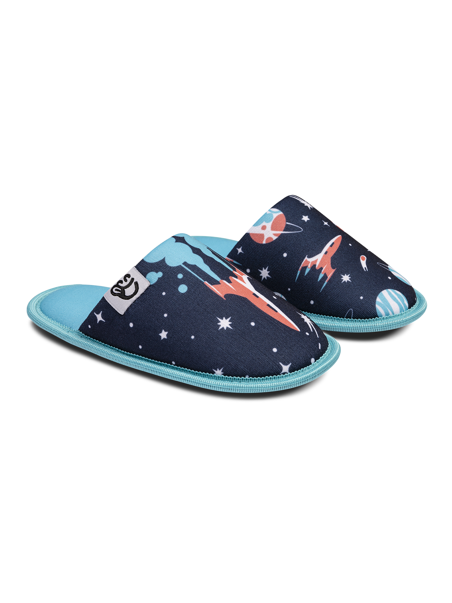 Pantuflas infantiles alegres Planetas