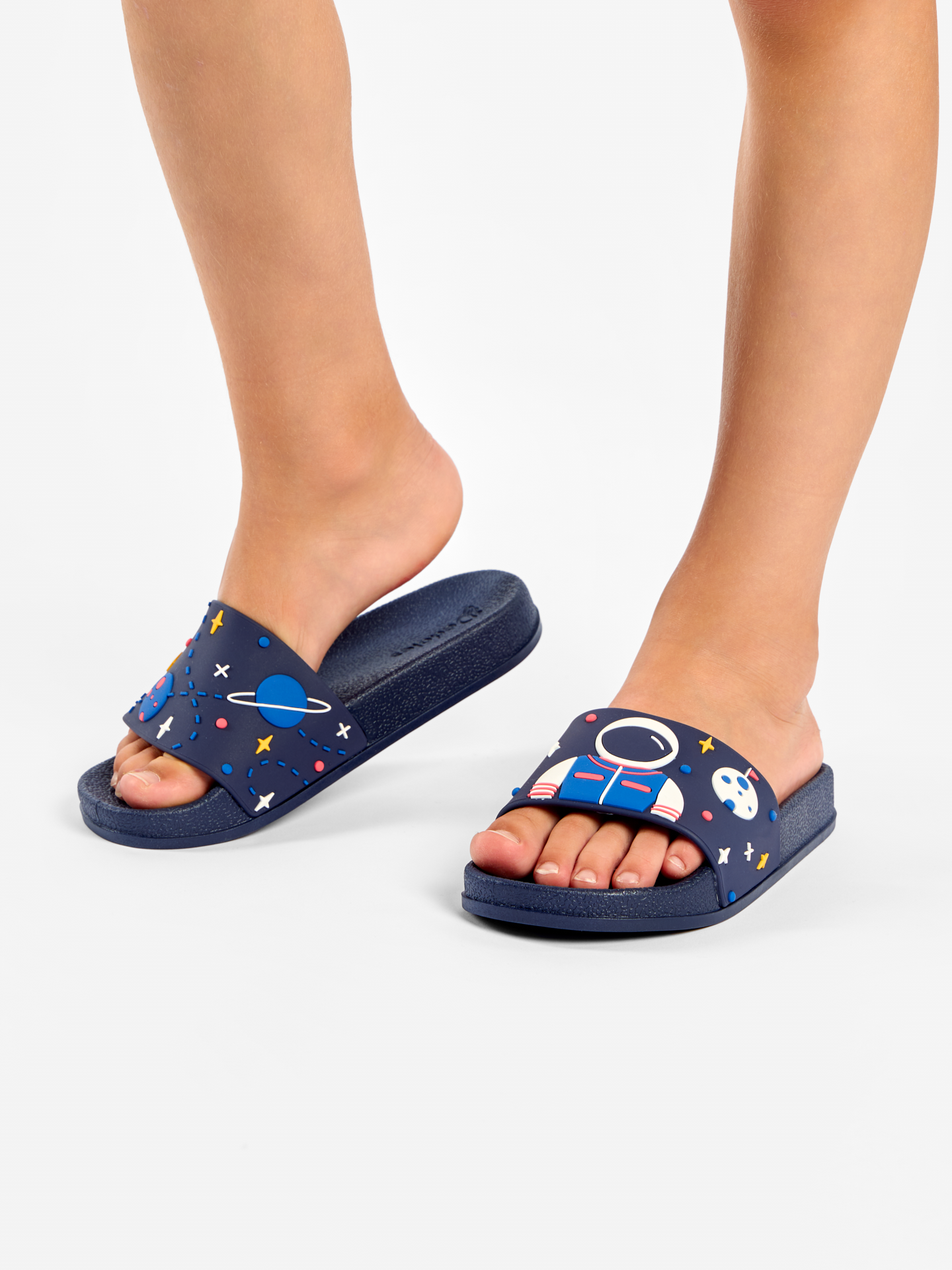 Chanclas infantiles alegres Astronauta