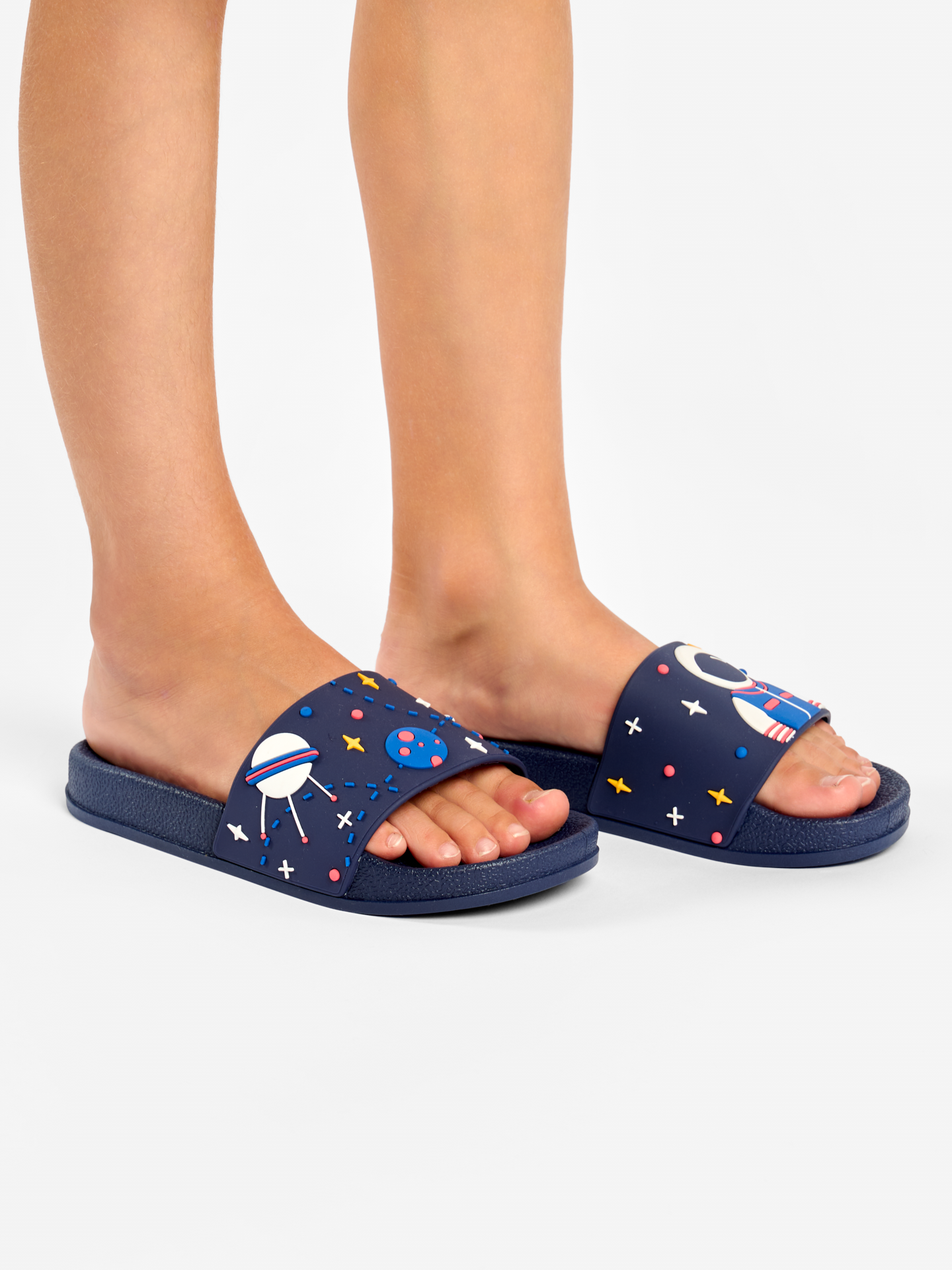 Chanclas infantiles alegres Astronauta