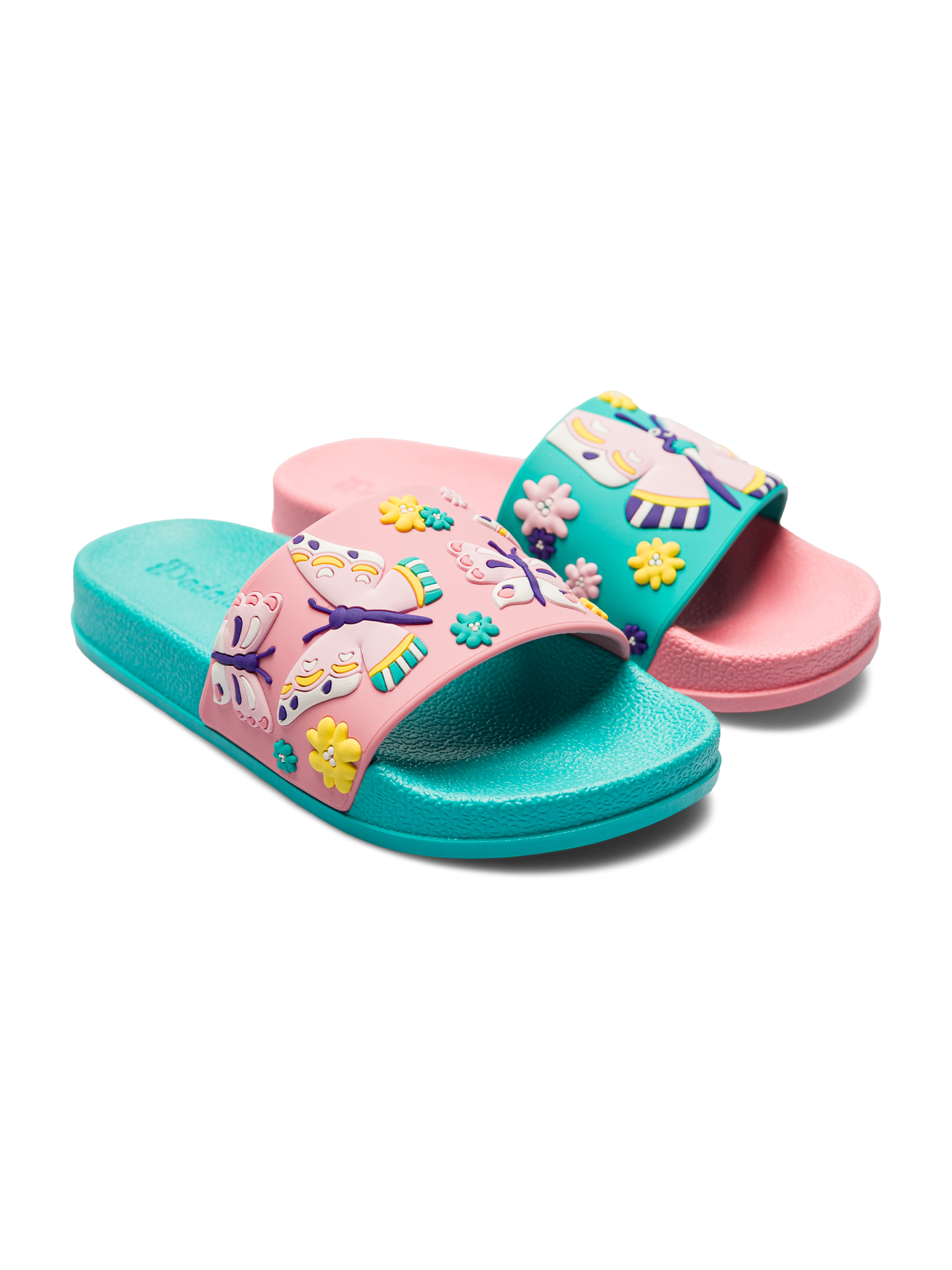 Chanclas infantiles alegres Mariposas dulces