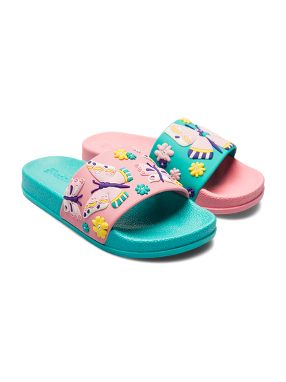 Chanclas infantiles alegres Mariposas dulces