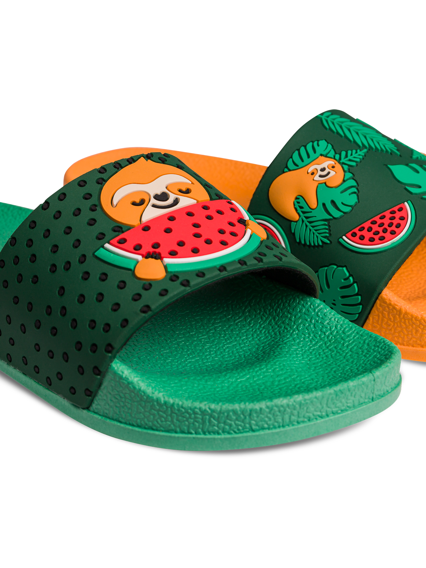 Chanclas infantiles alegres Ambiente de playa