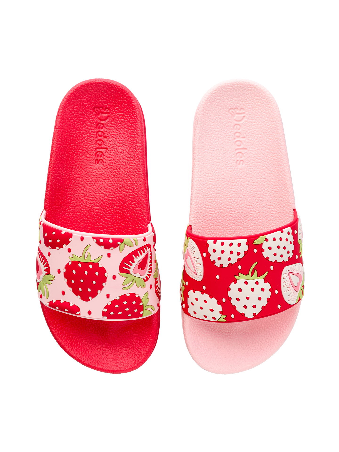 Chanclas infantiles alegres Fresas dulces