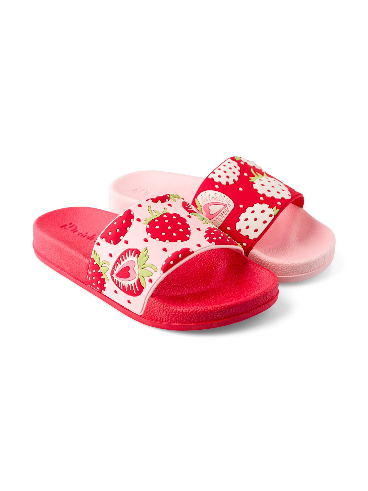 Chanclas infantiles alegres Fresas dulces