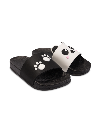 Chanclas infantiles alegres Pata de panda