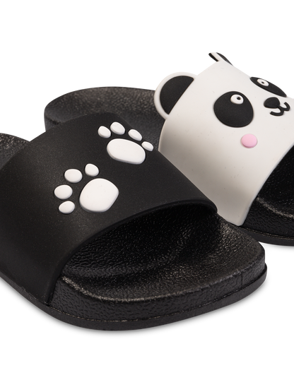 Chanclas infantiles alegres Pata de panda