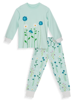 Pijama infantil alegre Flores en el prado