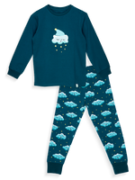 Pijama infantil alegre Nubes perezosas