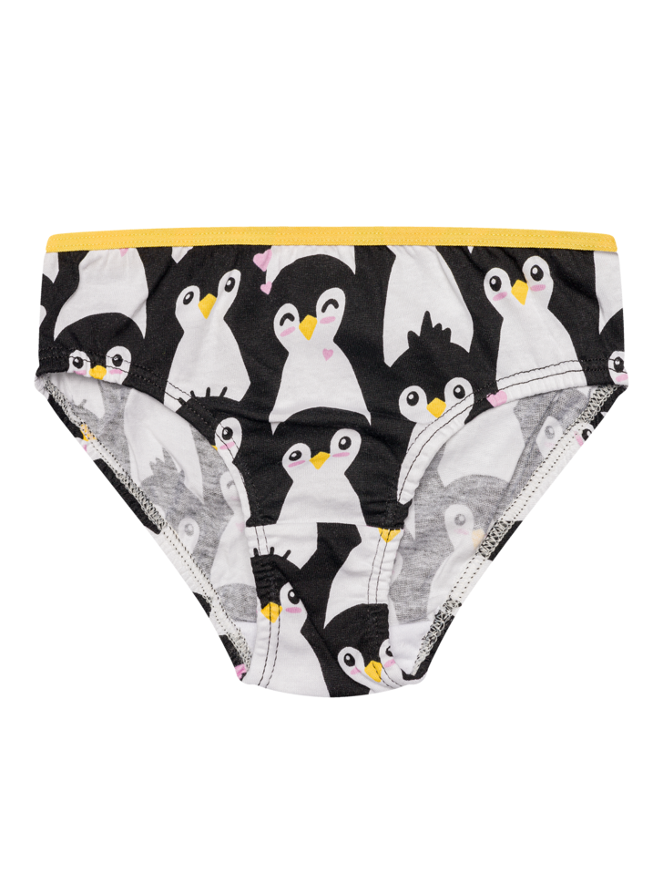 Bragas alegres para niña Pingüinos