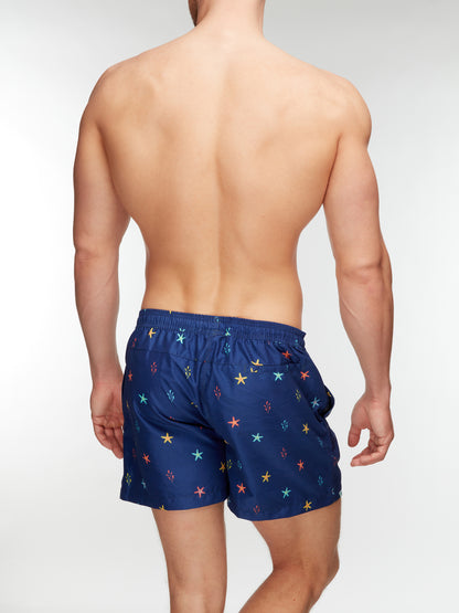 Bermudas alegres para hombre Estrella de mar