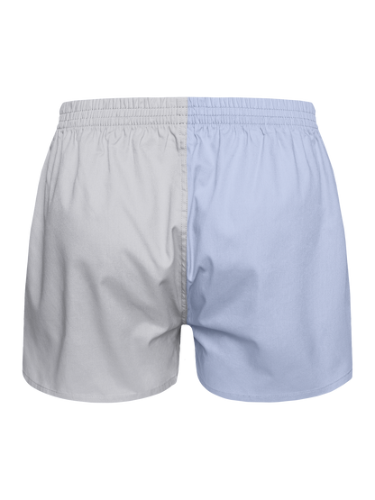 Calzoncillos para hombre azul y gris