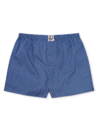 Calzoncillos estampados para hombre Azul y gris