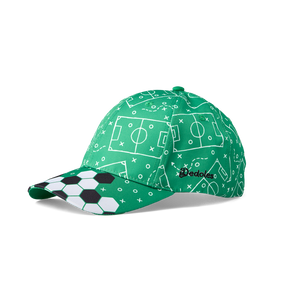 Gorra alegre Campo de fútbol