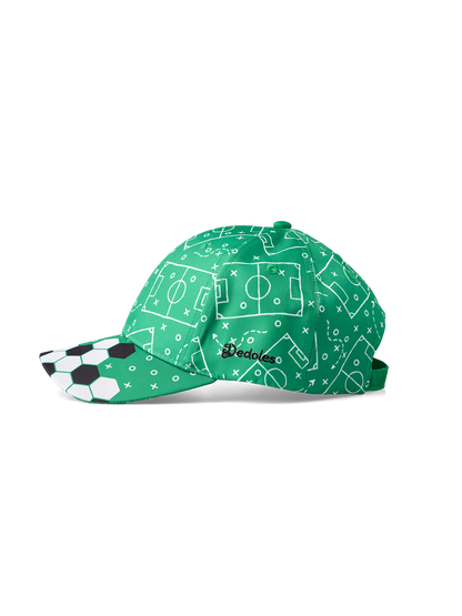 Gorra alegre Campo de fútbol