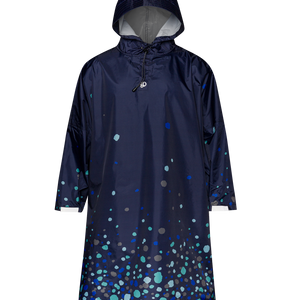 Impermeable alegre Gotas de lluvia