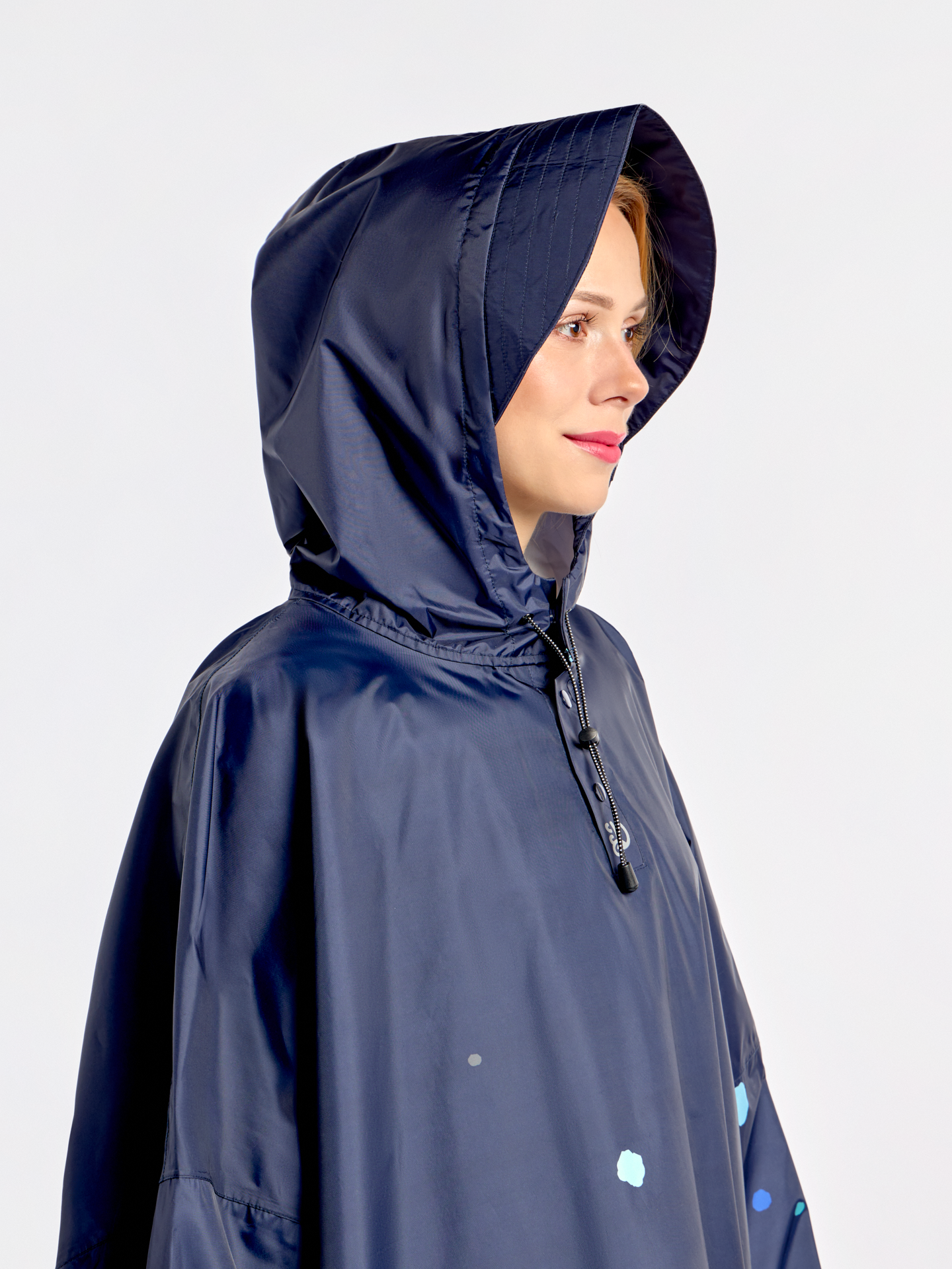 Impermeable alegre Gotas de lluvia