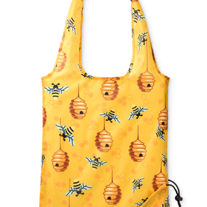 Bolsa de la compra alegre Abejas ocupadas