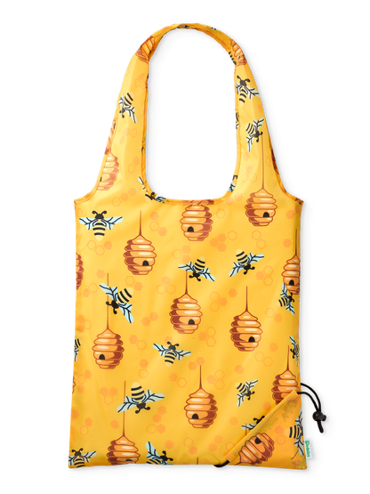 Bolsa de la compra alegre Abejas ocupadas