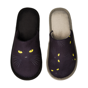 Pantuflas alegres Ojos de gato