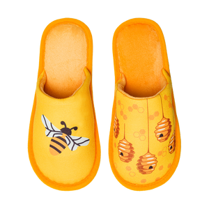 Pantuflas alegres Abejas ocupadas