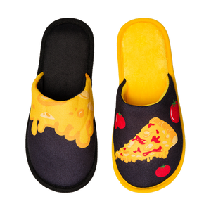 Pantuflas alegres Pizza de queso